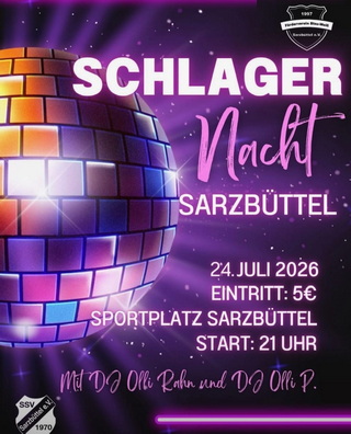 Schlager Nacht Sarzbüttel